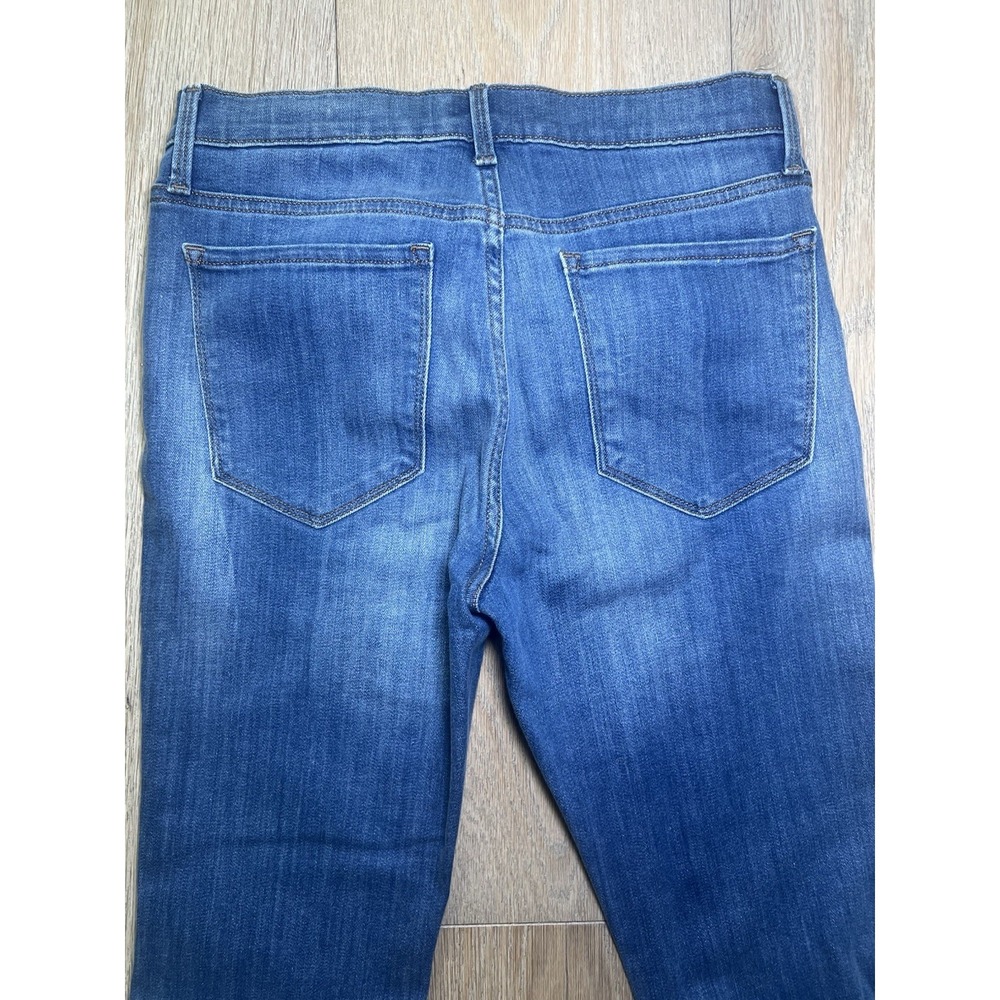 Women's‎ Banana Republic Flare Bennet Light Wash Blue Jeans Size 28 Excellent - Picture 4 of 6